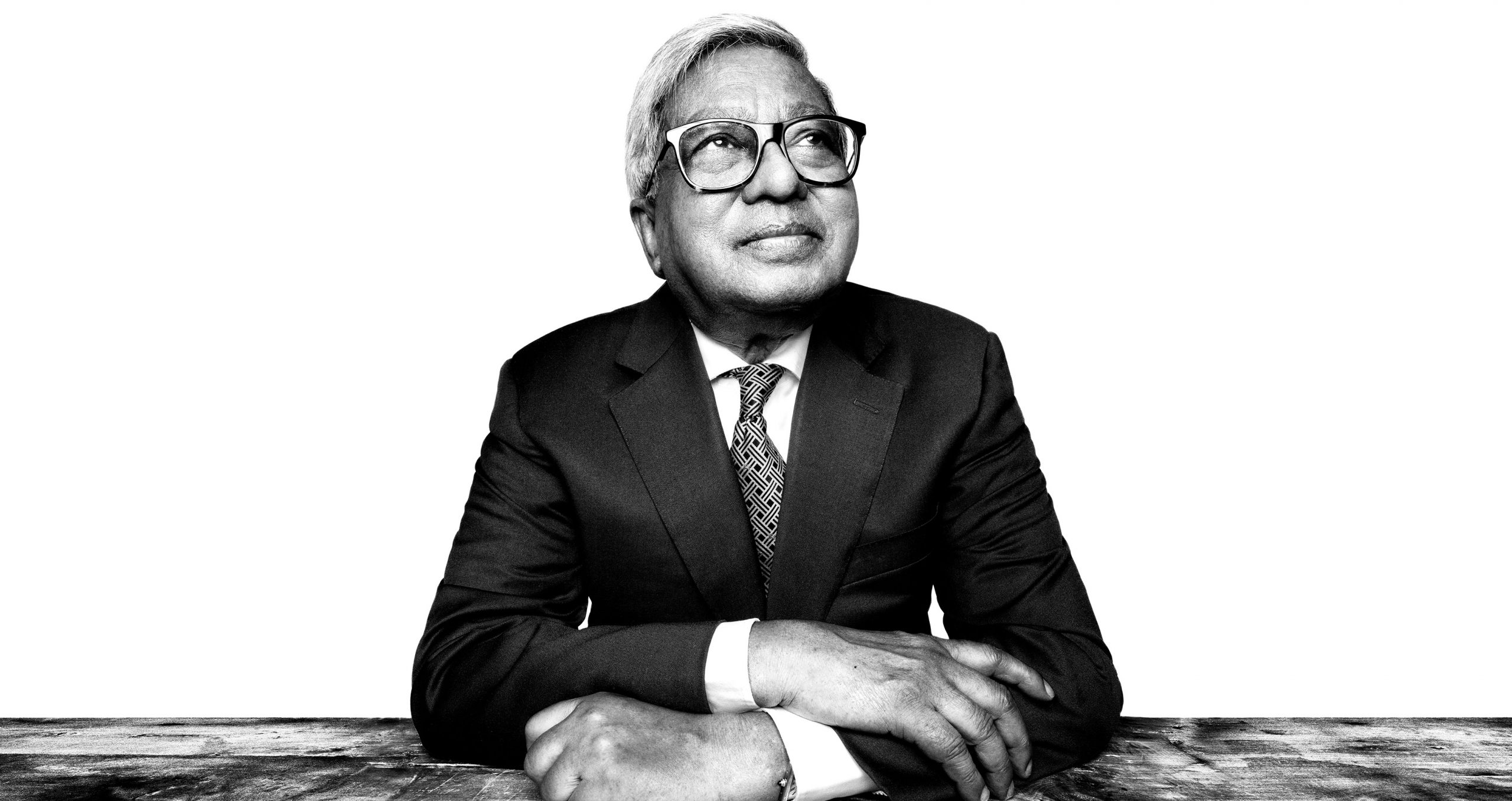Sir Fazle Hasan Abed. Photo by Platon